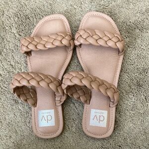 DV by Dolce Vita Pink Braided Sandals